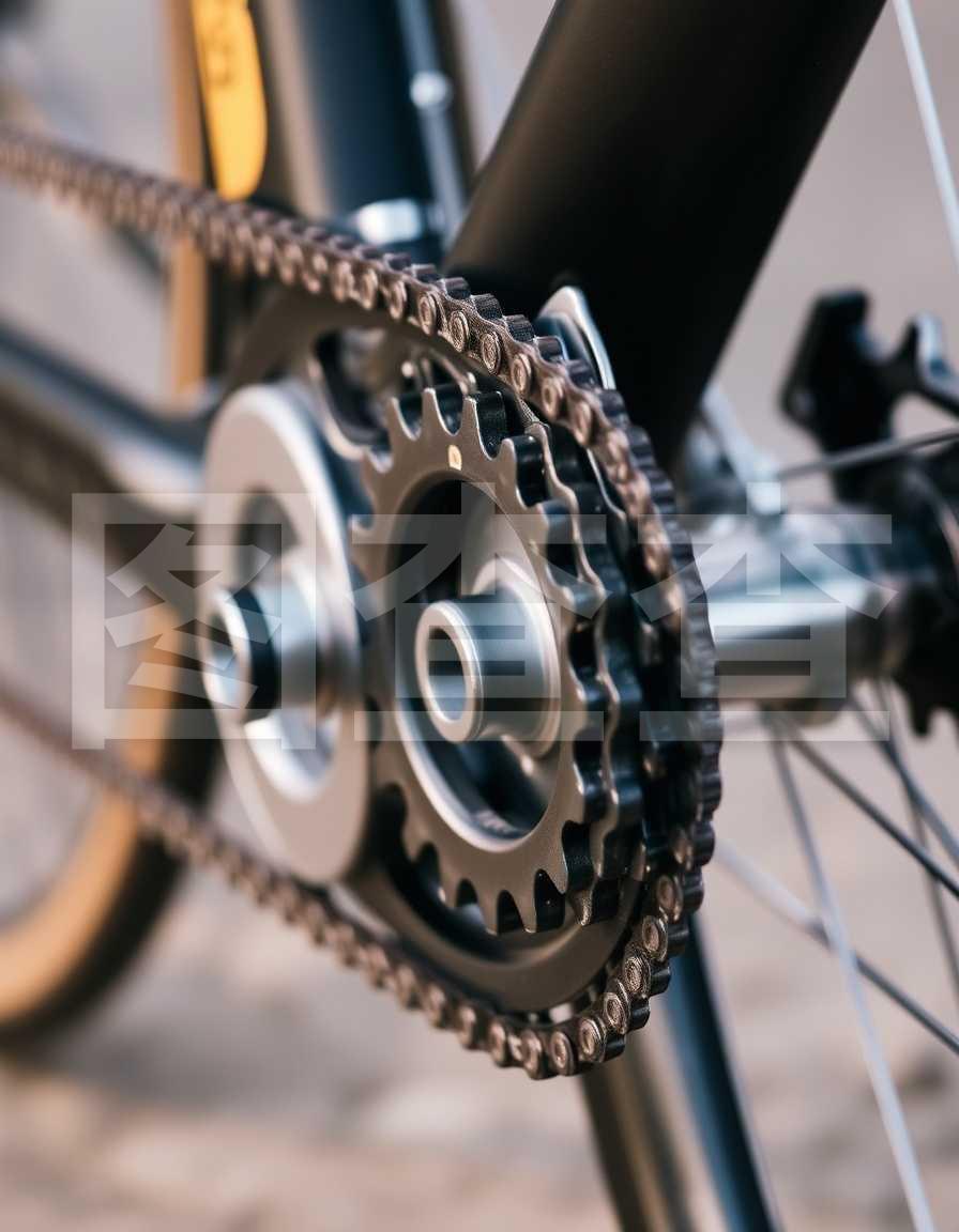 自行車鏈條背景